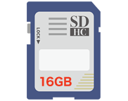 SDカード(16GB)