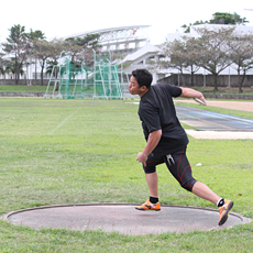 投擲ブロック沖縄合宿に参加 畑山茂雄01