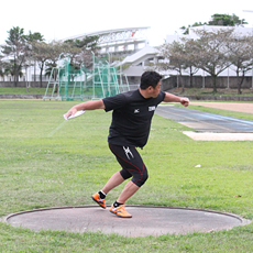 投擲ブロック沖縄合宿に参加 畑山茂雄03