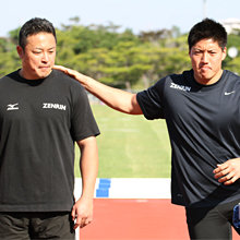 沖縄陸上競技協会主催の投てき選手強化講習会 畑山茂雄／知念豪02