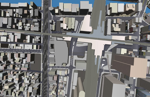 Unity向け3d都市モデルデータ Zenrin City Asset Series ゼンリン