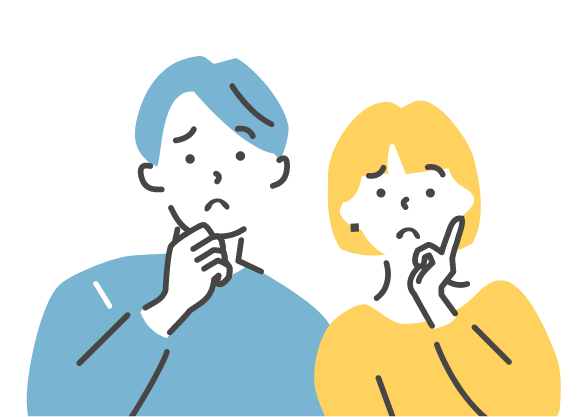 販促について悩んでいる男女