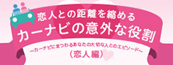 恋人との距離を縮めるカーナビの意外な役割～カーナビにまつわるあなたの大切な人とのエピソード（恋人編）～