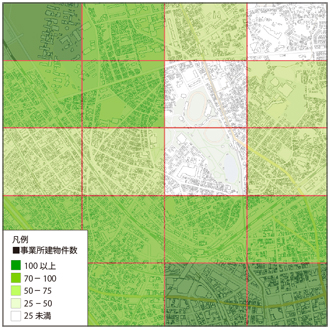 『建物統計データ』500mメッシュ対応版