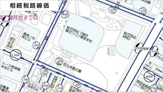 相続税路線価