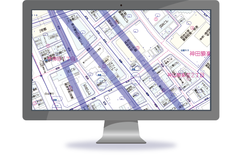 業務に特化した作業効率改善のためのソフトウェア|ZENRIN GISパッケージ 不動産鑑定士