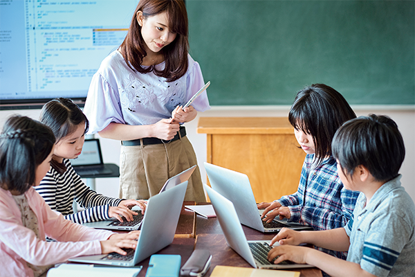 小学校の授業でも活用！画像