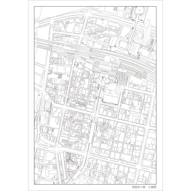 地図ぬり絵 株式会社ゼンリン 地図ぬり絵 株式会社ゼンリン