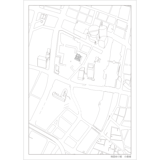 地図ぬり絵 株式会社ゼンリン 地図ぬり絵 株式会社ゼンリン